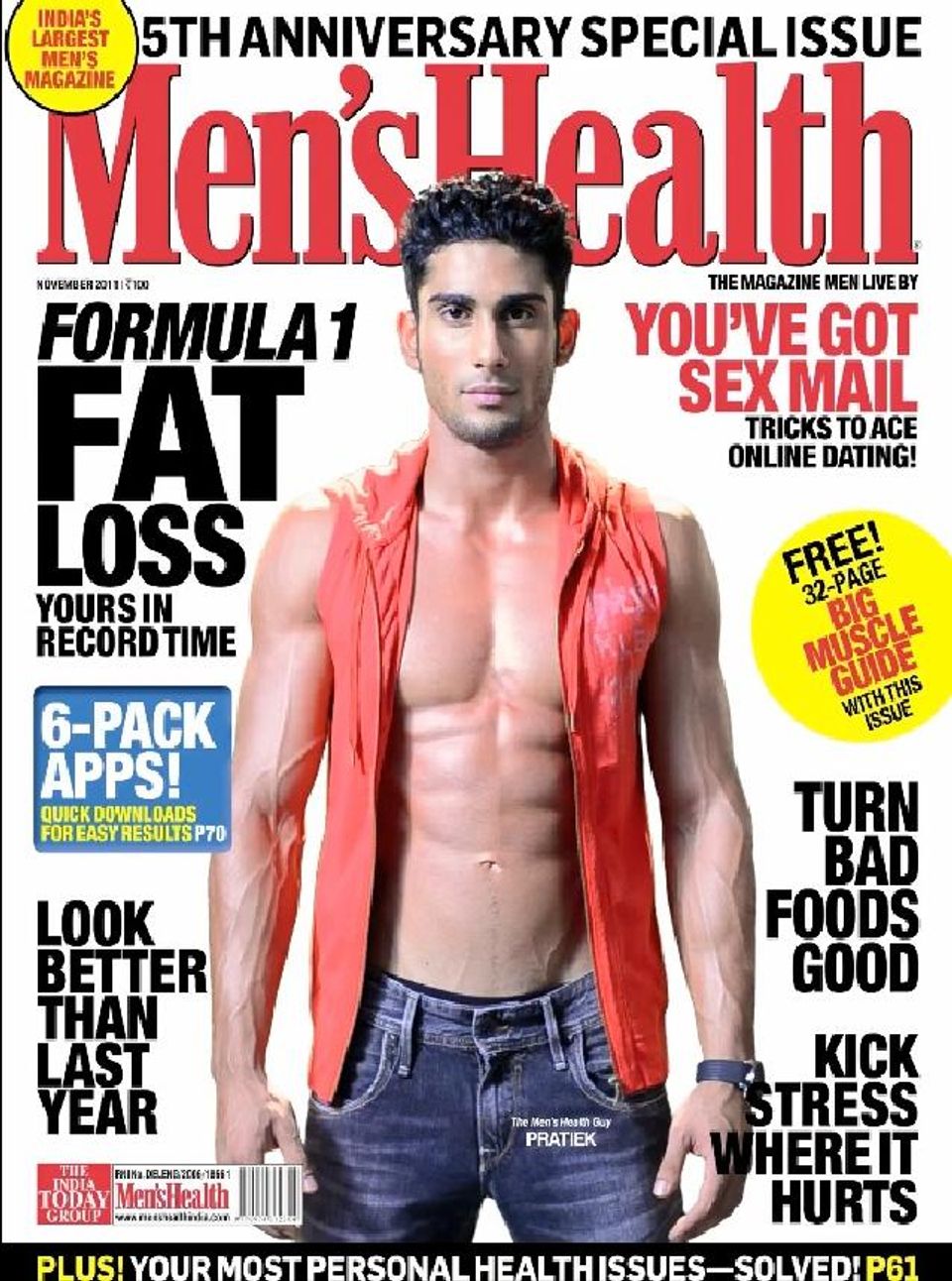 Men's Health IndiaNovember 2011 Magazine Get your Digital Subscription